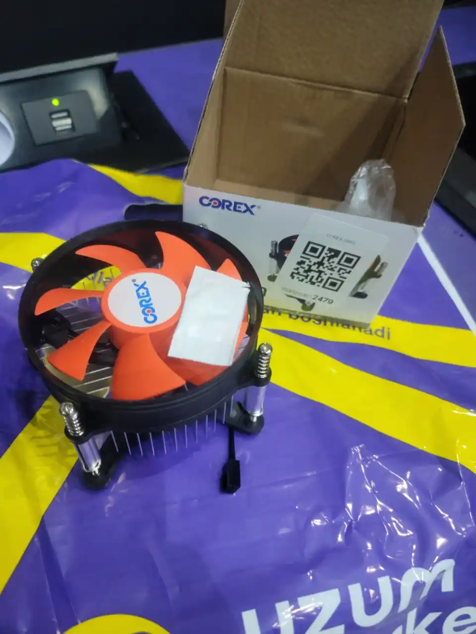 Protsessor sovutgichi kuleri CPU TX-910 LGA 1155 1156 1150 1151 TDP 65W