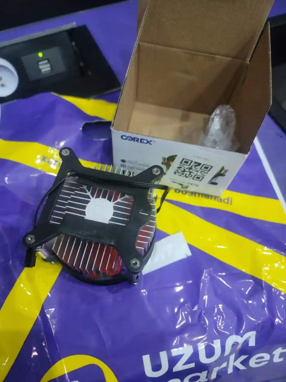 Protsessor sovutgichi kuleri CPU TX-910 LGA 1155 1156 1150 1151 TDP 65W