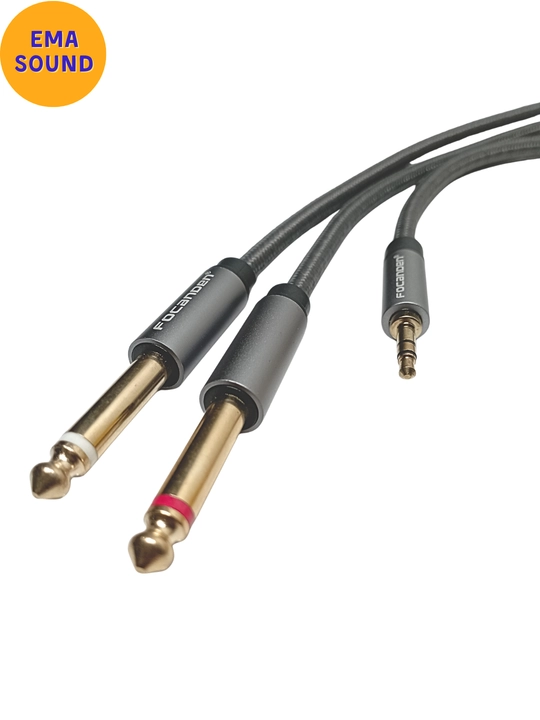 Focanden Aux Jack Stereo kabeli, 1.5 metr, 3 metr, 5 metr