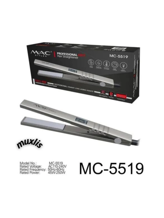 Профессиональный утюжок выпрямитель для волос MAC Styler - 