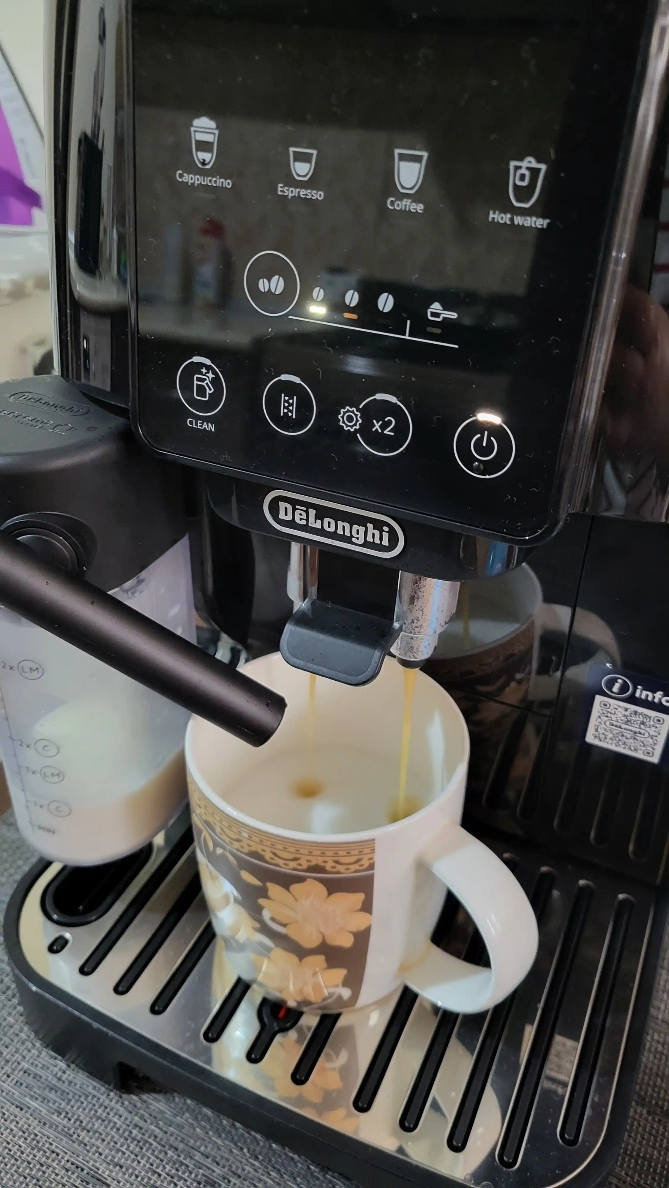 DeLonghi ECAM220.60.B Magnifica Start avtomatik qahva mashinasi LatteCrema