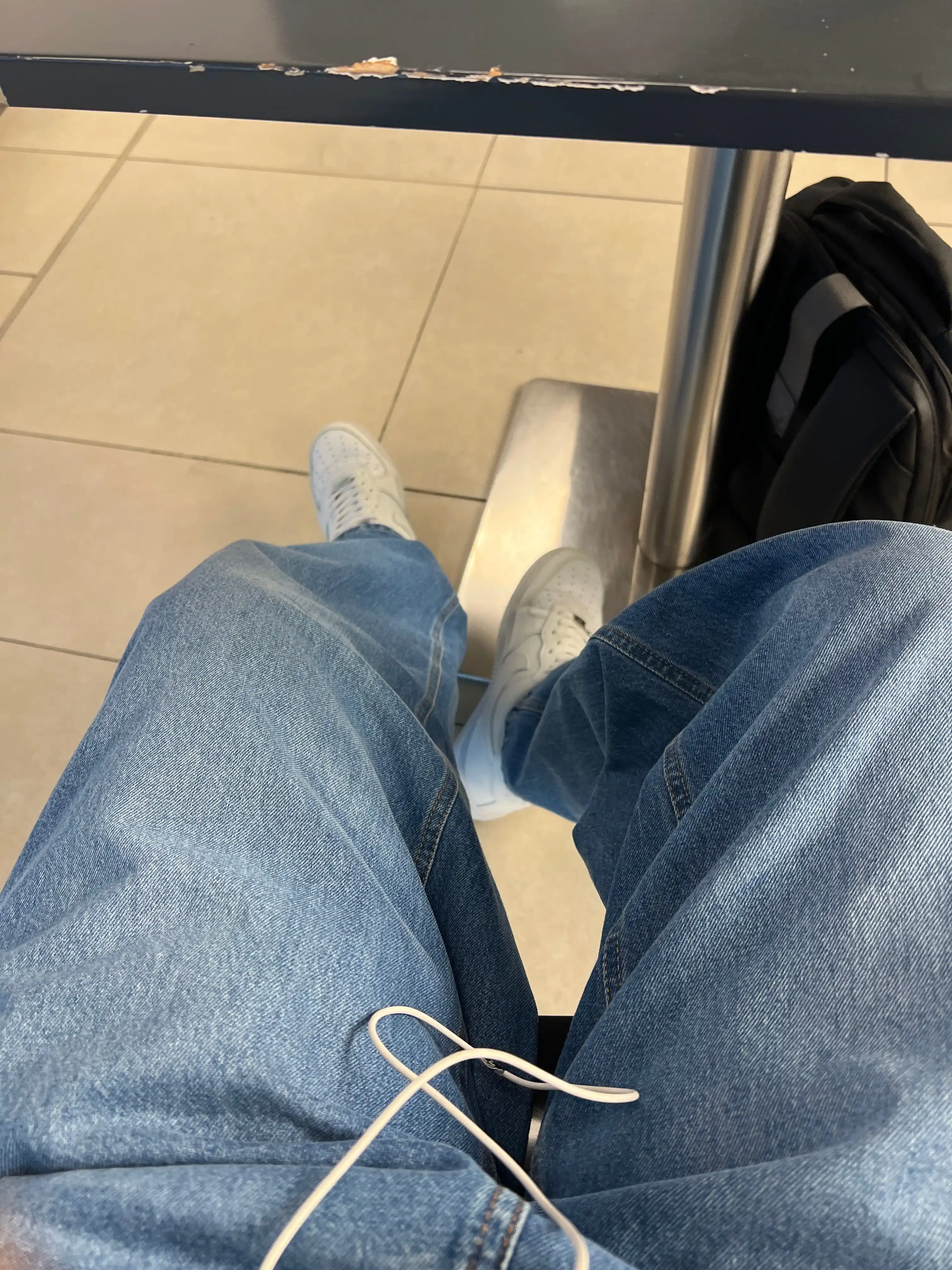 Keng jinsi shimlar y2k baggi oversize sk8 UNI