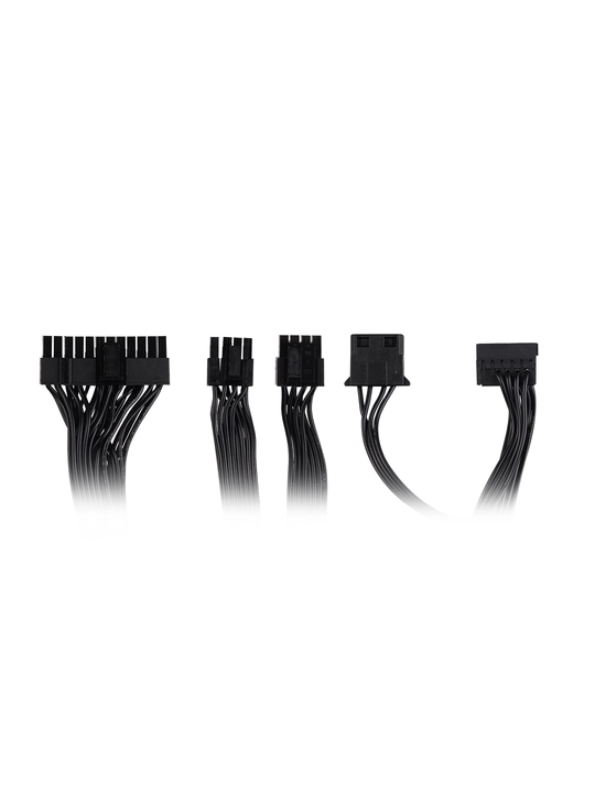 2E GAMING Extra Power kompyuter uchun quvvat bloki, 750-1000 Vt, 90%, ATX, qora