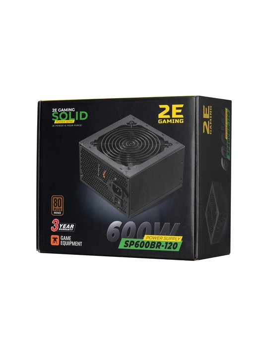 2E GAMING Extra Power kompyuter uchun quvvat bloki, 750-1000 Vt, 90%, ATX, qora
