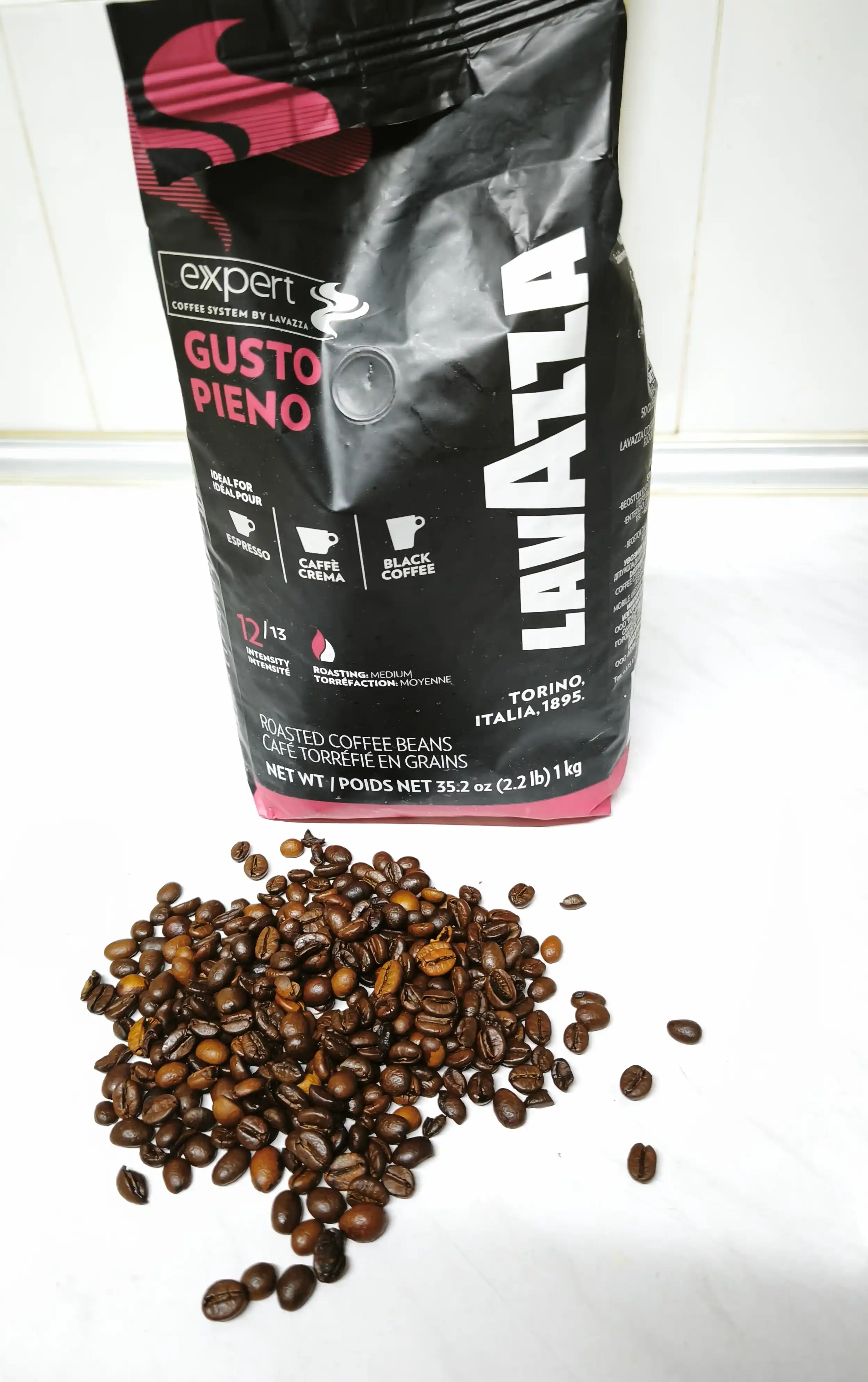 Qahva donlari Lavazza Gusto Pieno, 1 kg