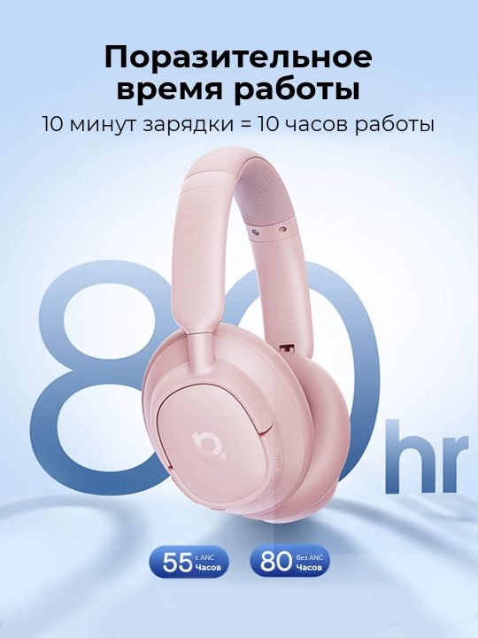 Simsiz quloqchinlar Baseus Bass BH1 NC Wireless Noise Cancelling Headphones