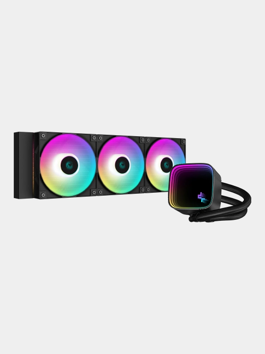 Система жидкостного охлаждения Deepcool LS720 SE Digital Black 360 мм - 