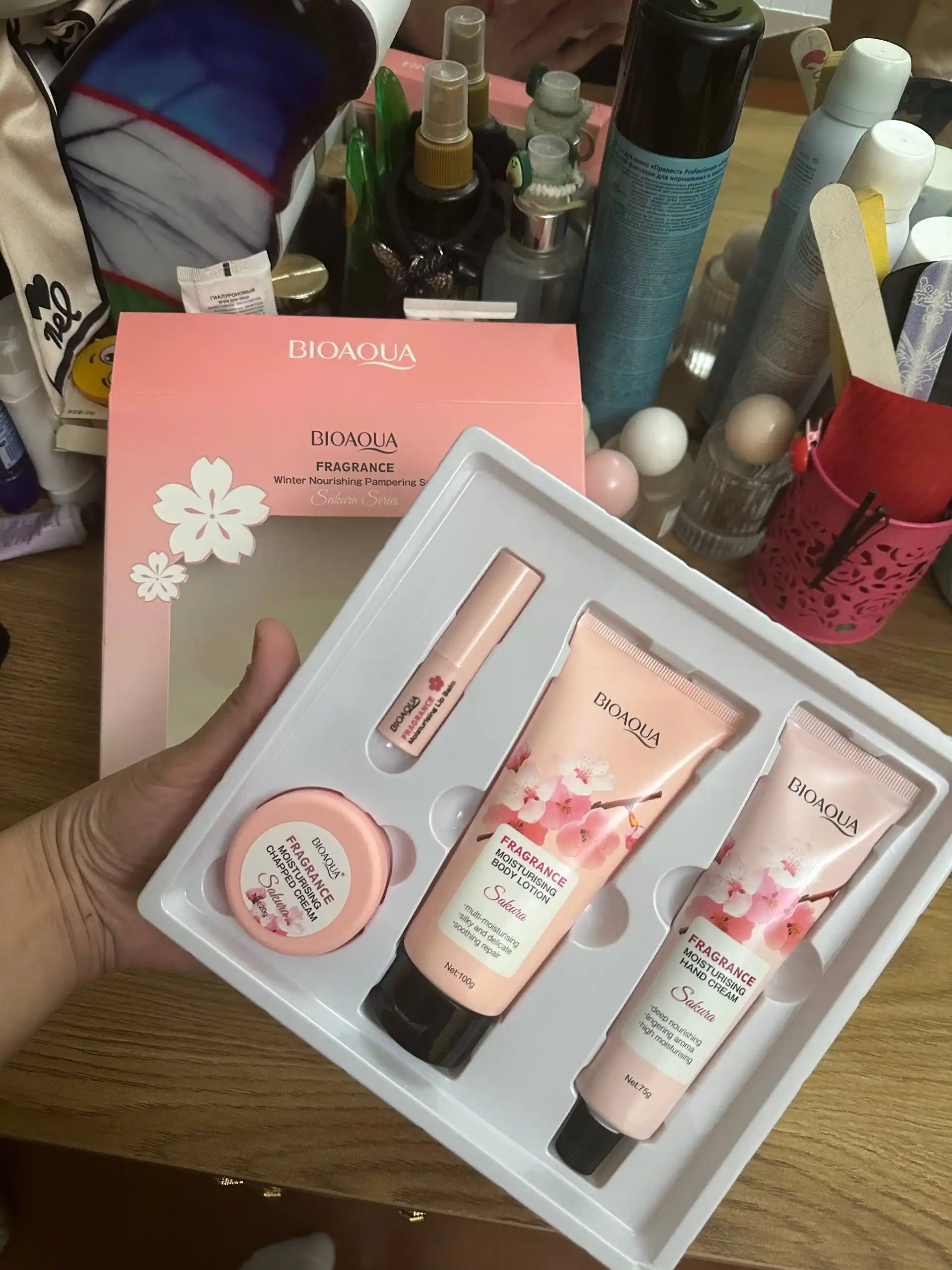 Подарочный набор косметики, подарок на 8 марта, уход за лицом и телом, Beauty Box