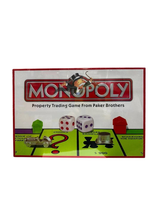 Monopoly stoli o'yini, barcha yoshdagilar uch - 