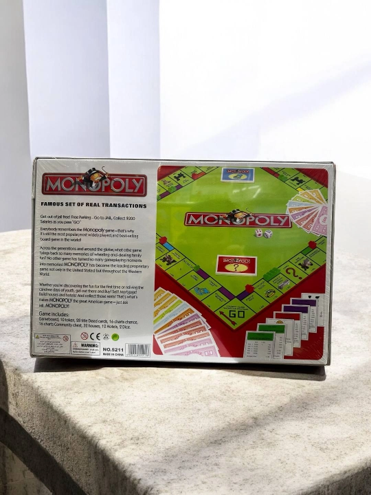 Развлекательная настольная игра Monopoly