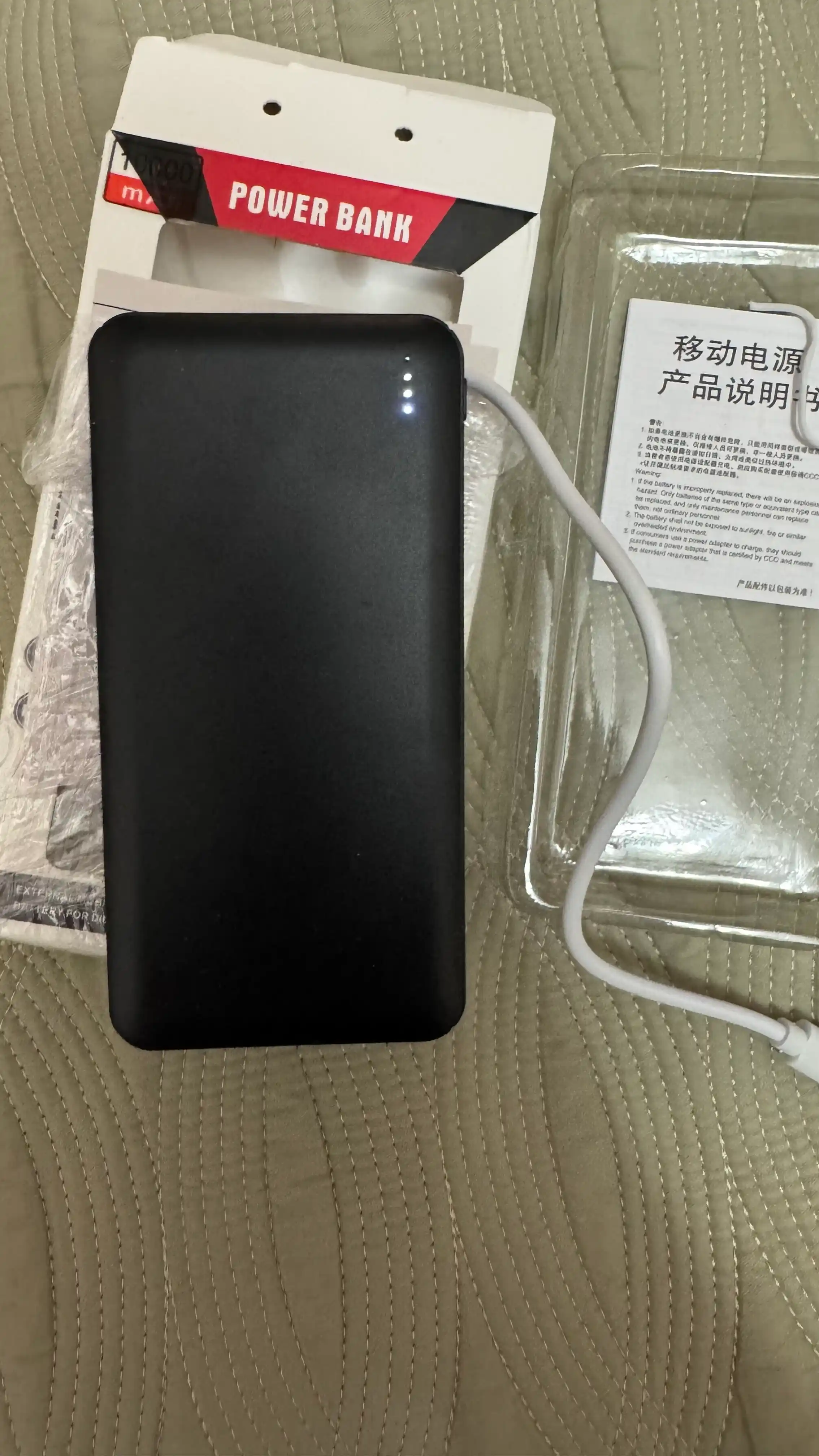 Power Bank tez zaryadlovchi bilan 10000, 20000  pover bank tashqi akkumulyator