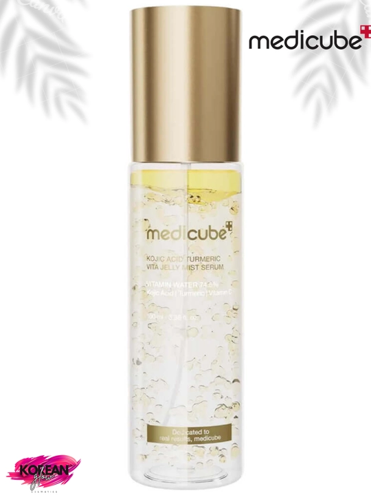 Осветляющий двухфазный мист medicube Kojic Acid Turmeric Vita Jelly Mist Serum