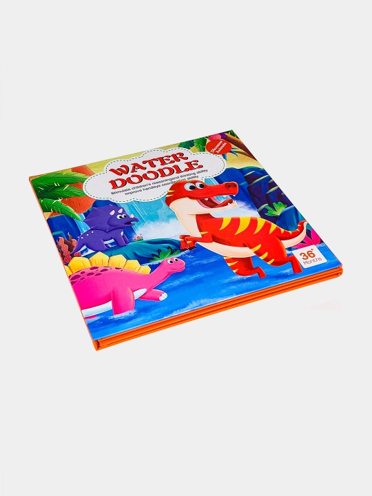 Ko‘p martalik suvli bo‘yash kitobi Water Doodle Busybook
