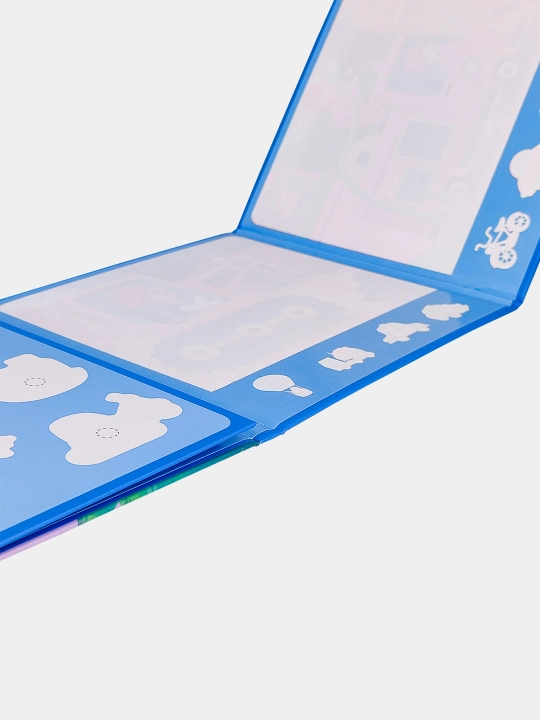Ko‘p martalik suvli bo‘yash kitobi Water Doodle Busybook