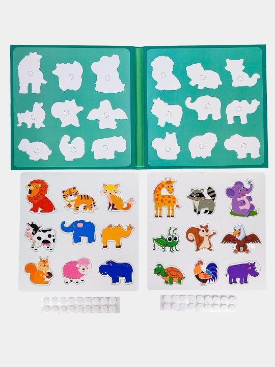 Ko‘p martalik suvli bo‘yash kitobi Water Doodle Busybook