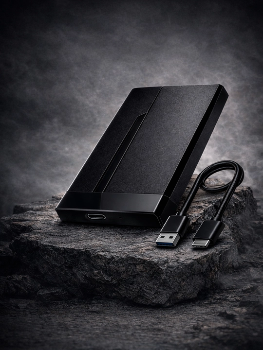 SATA HDD/SSD tashqi korpusi 2.5", 6 Gbit/s gacha bo'lgan USB 3.1 tashqi korpusi