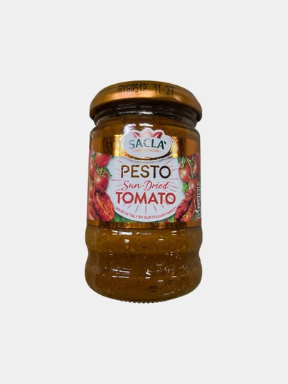 Томатная паста Sacla Pesto Rosso, 190 г — MUSTARD-P01B04A