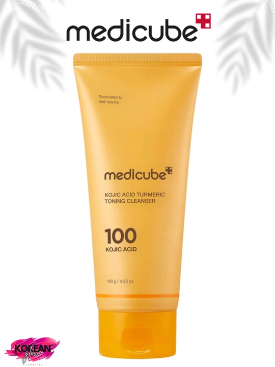 Kislotalar bilan yuvinish uchun ko‘pik medicube Kojic Acid Turmeric Toning Cleanser