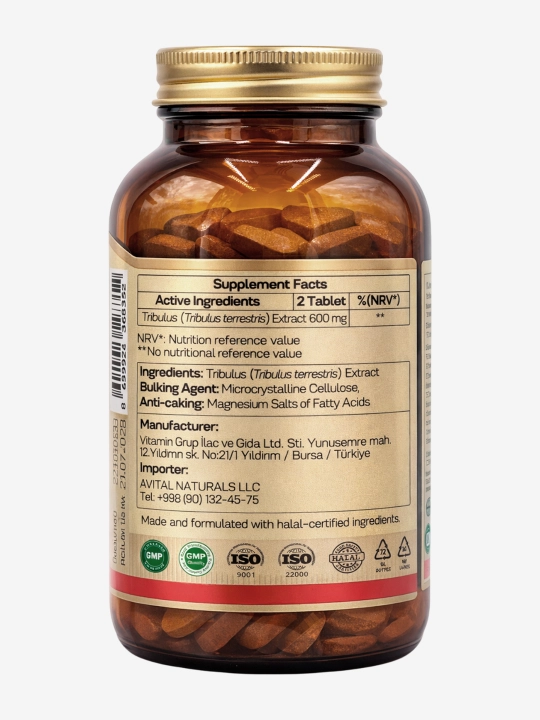 Solyvia Tribulus 300 mg — 100 tabletka, erkaklar quvvati va energiyasi uchun