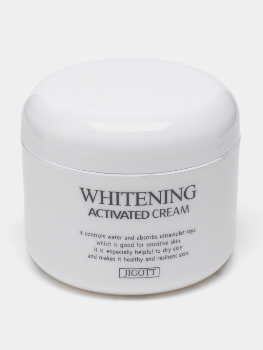 Yuz uchun oqartiruvchi krem Jigott Whitening Activated, 100 ml