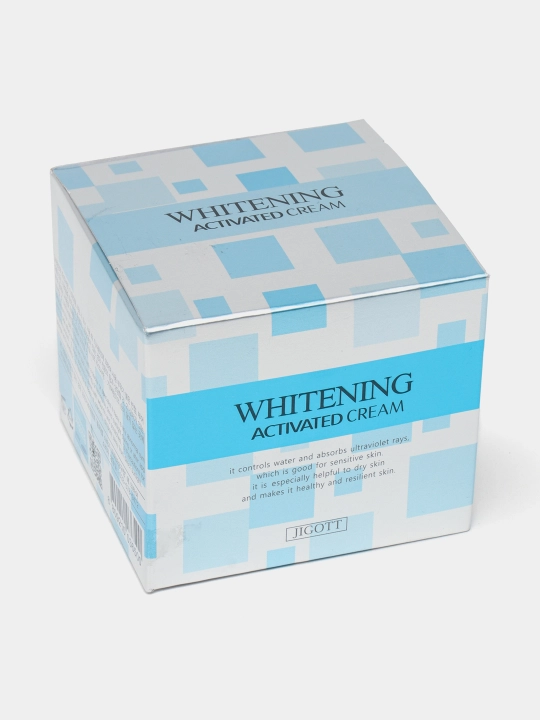 Yuz uchun oqartiruvchi krem Jigott Whitening Activated, 100 ml