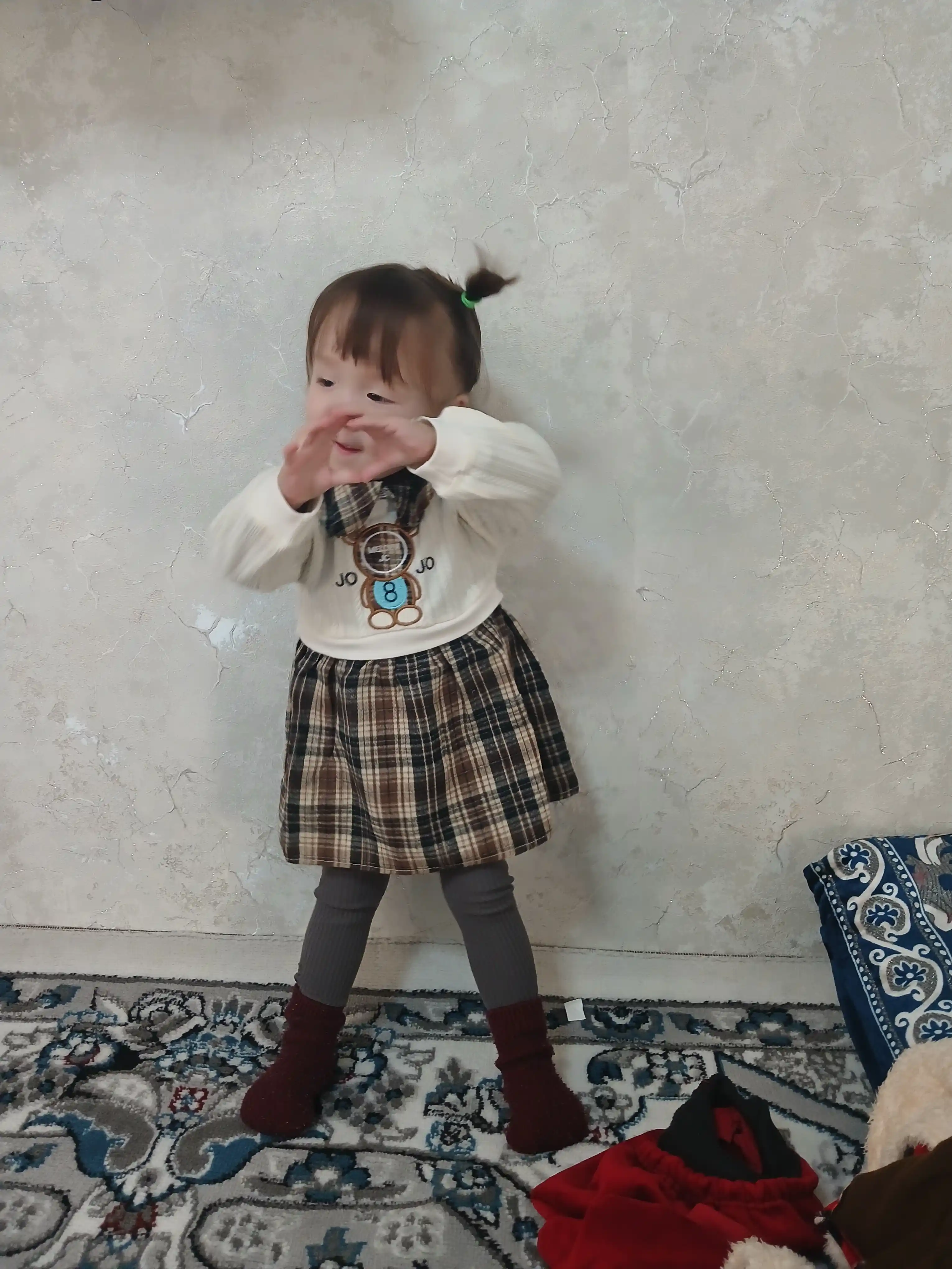 Платье для девочек, платье с удобными ушками для дома