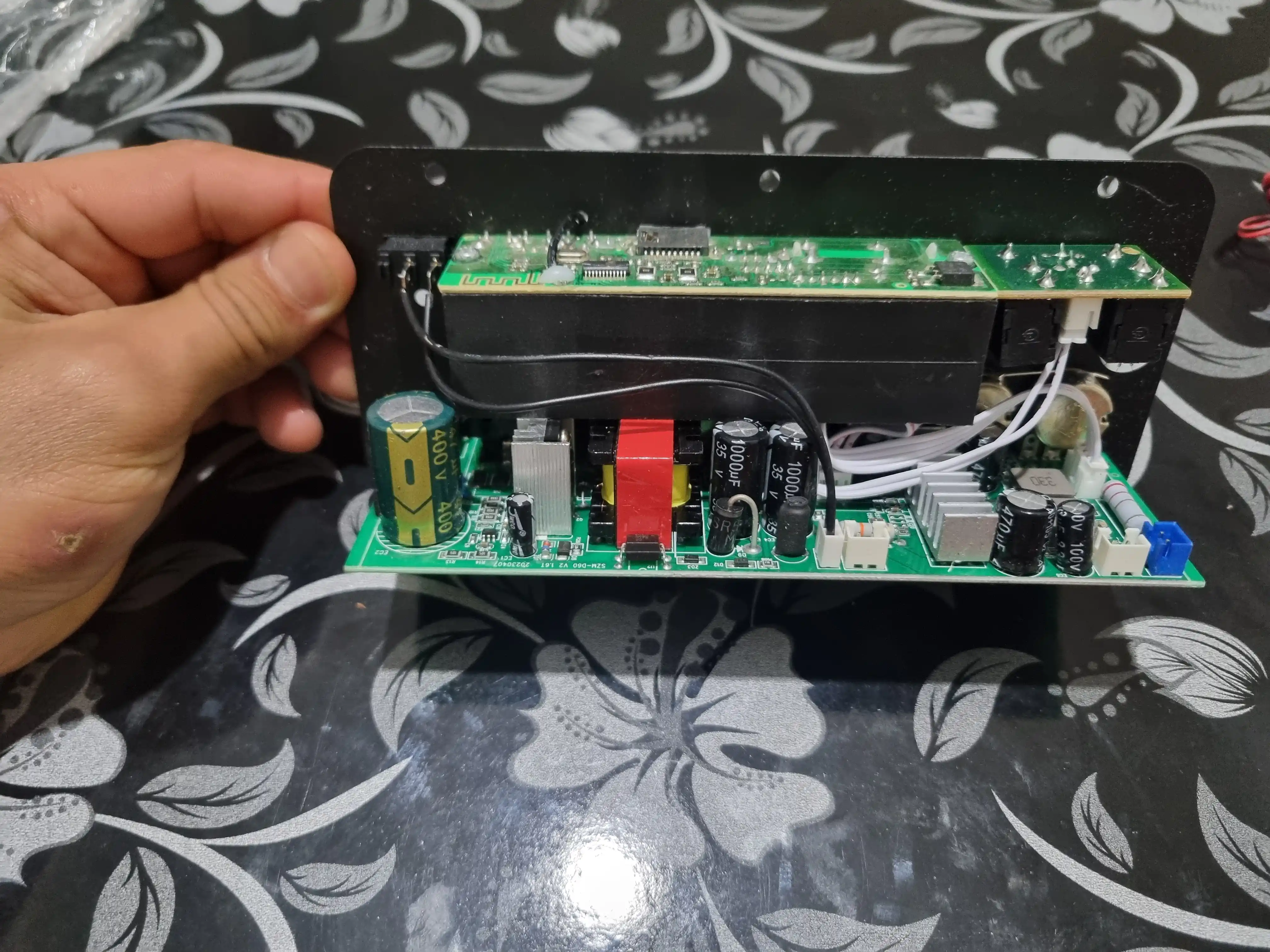 D20 OK HIFI Bass Power Amp аудио усилитель, Bluetooth USB TF FM AUX, 80W RMS