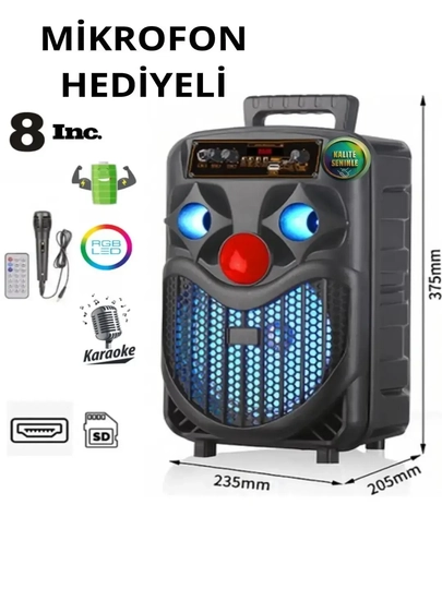 Колонка P55 Bluetooth, мощный бас, портативная акустика 