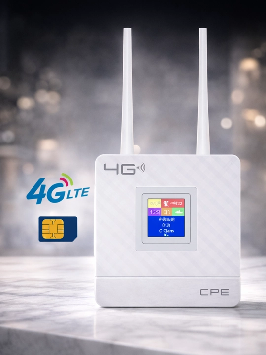 4G LTE Wi-Fi routeri CPF903-OY / CPE905-3 SIM karta bilan, ko‘cha, IP66 - 