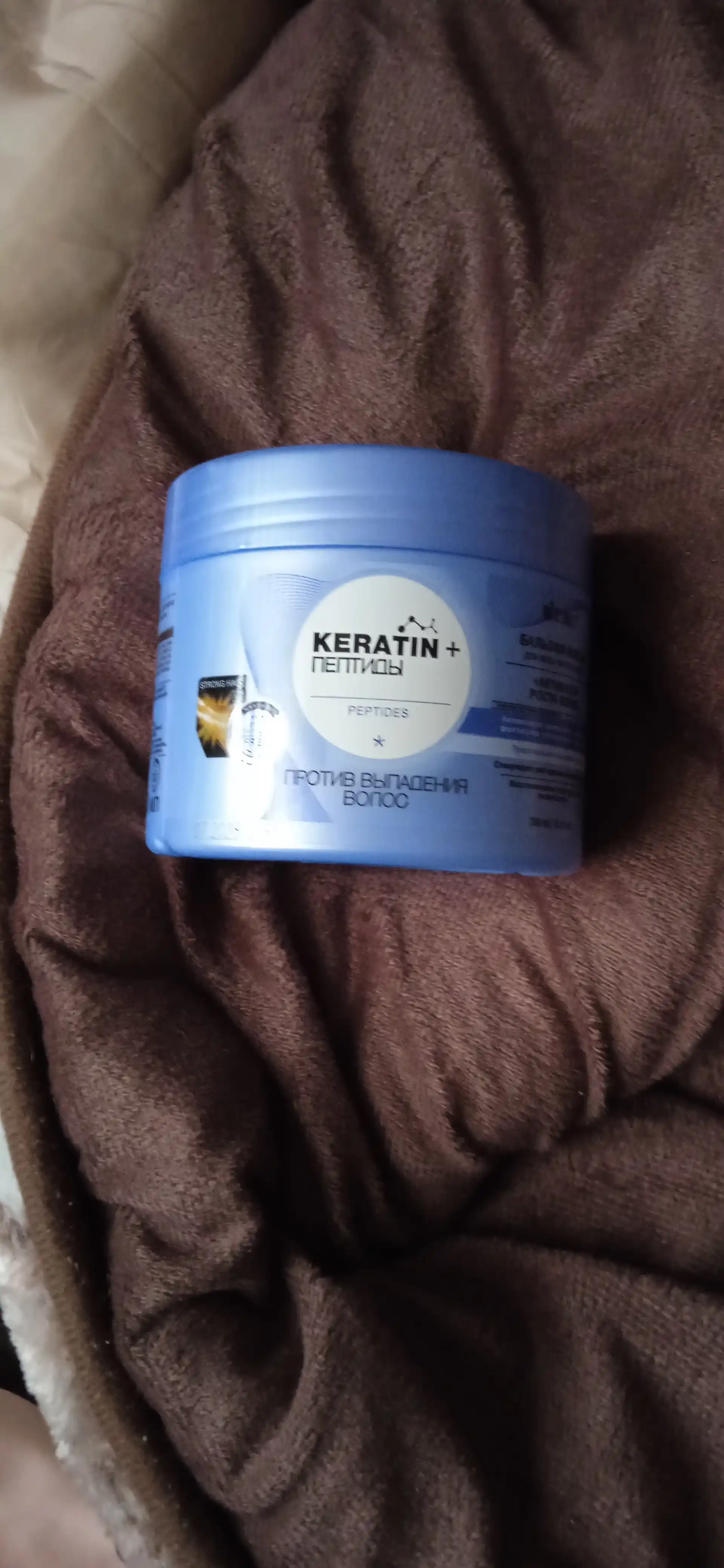 Бальзам-маска для волос Витэкс Keratin + Пептиды, против выпадения волос, 300 мл