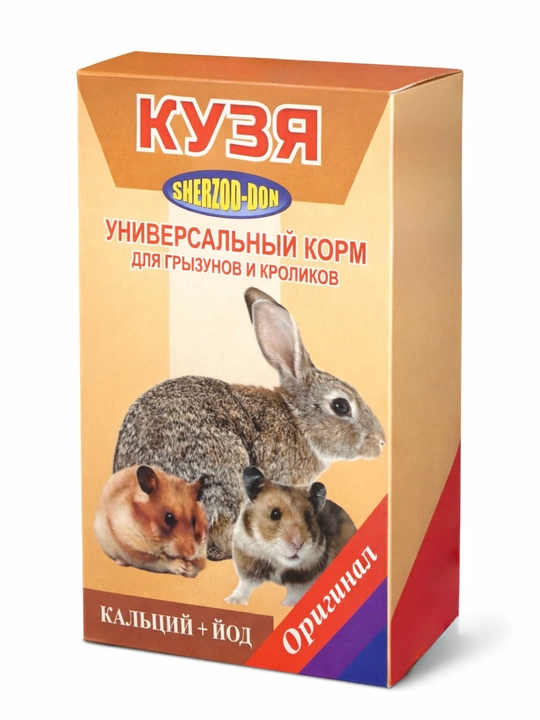 Универсальный корм «КУЗЯ SHERZOD-DON» для грызунов и кроликов - 