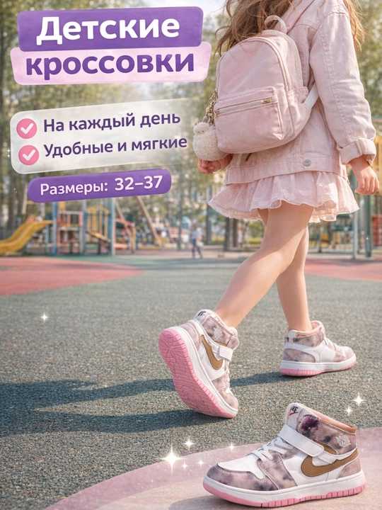 Krossovkalar, Kuzgi O'g'il va qiz bolalar uchun krossovkalar
