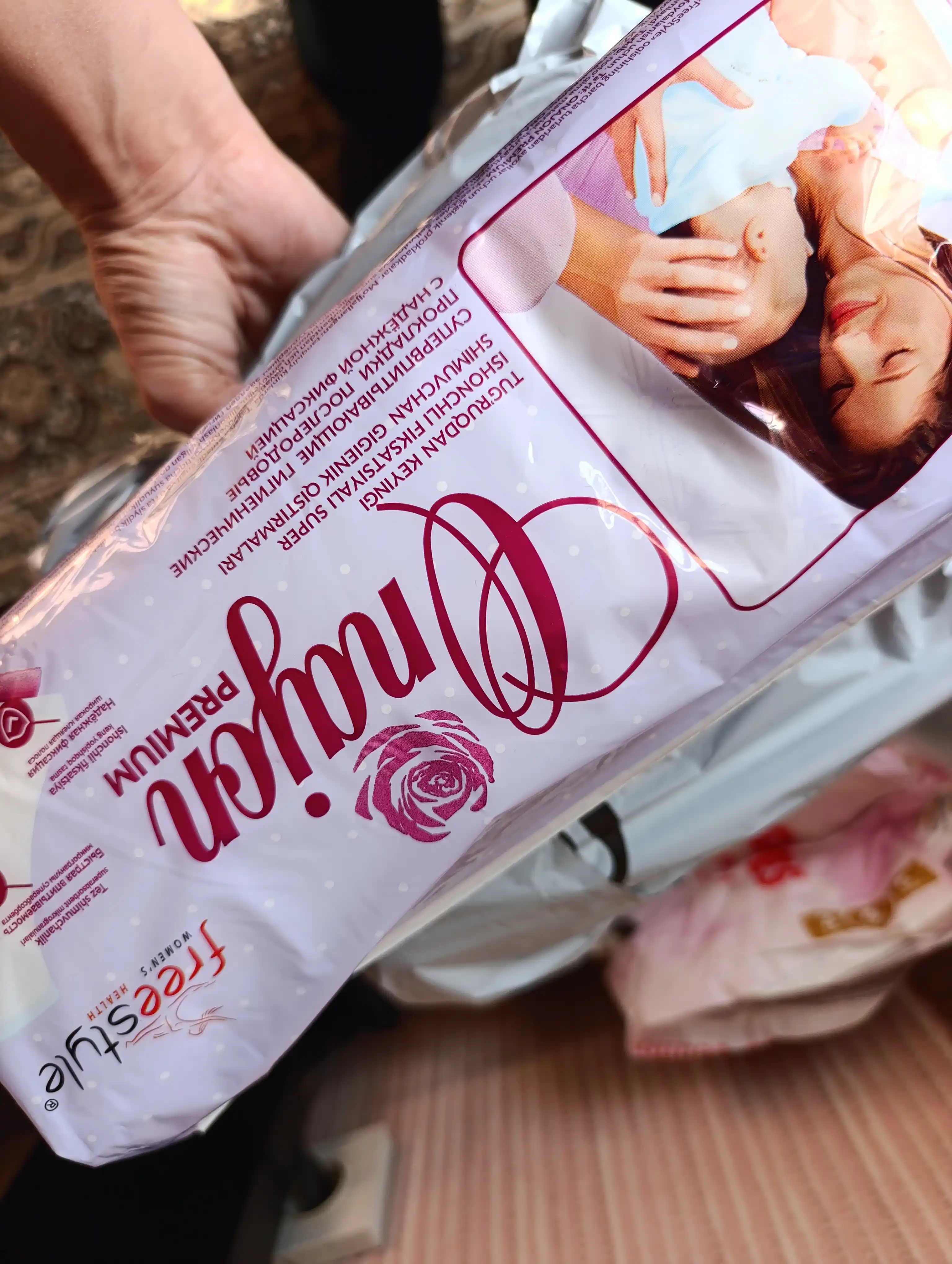 Ayollar gigiyenik prokladkalar Free Style Onajon Premium super №10