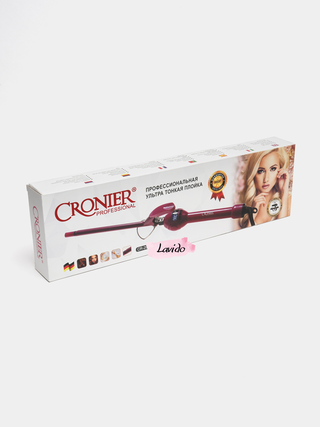 Professional afro jingalak ployka Cronier CR-2013, LCD displeyli