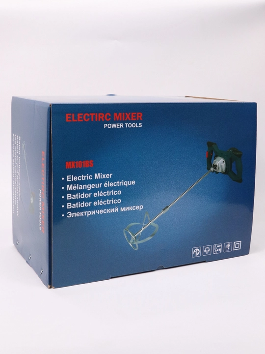 Elektr qurilish mikseri 1600W, 16 mm patron, qurilish aralashmalari uchun
