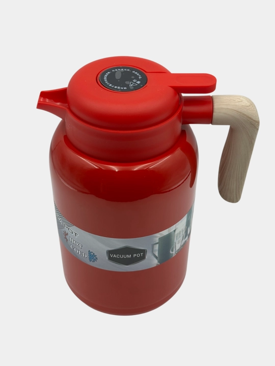 Vakuumli Termopot 2000 ml, Zanglamaydigan po‘lat, Issiq va sovuq uchun termos choynak