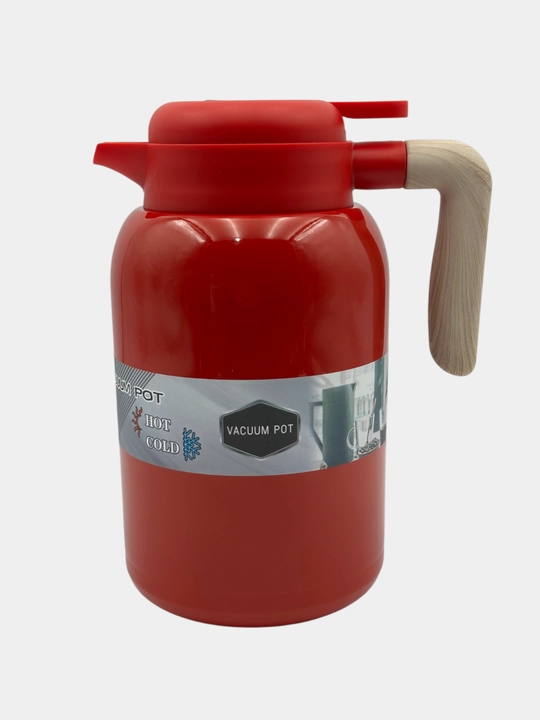 Vakuumli Termopot 2000 ml, Zanglamaydigan po‘lat, Issiq va sovuq uchun termos choynak