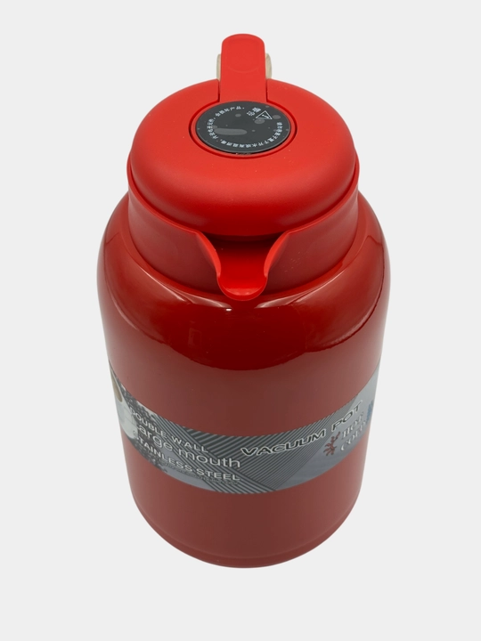 Vakuumli Termopot 2000 ml, Zanglamaydigan po‘lat, Issiq va sovuq uchun termos choynak