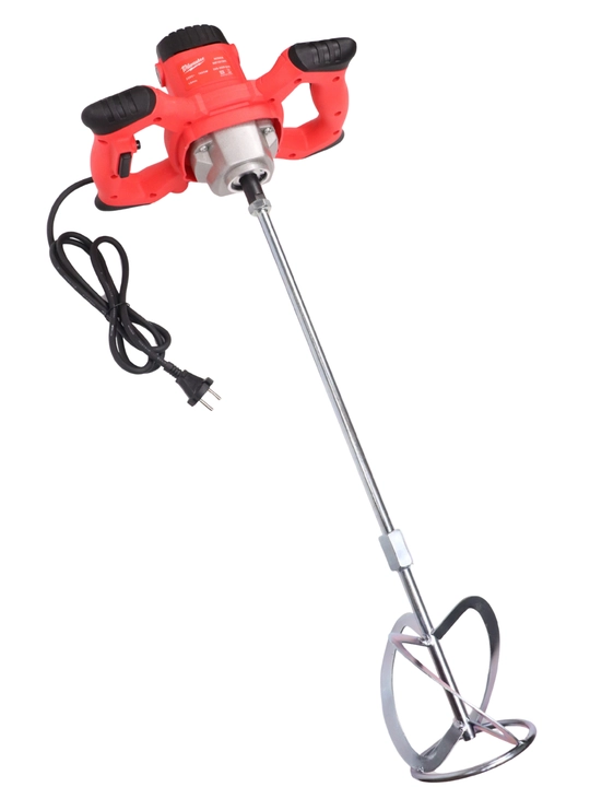 Elektr qurilish mikseri 1600W, 16 mm patron, qurilish aralashmalari uchun - 