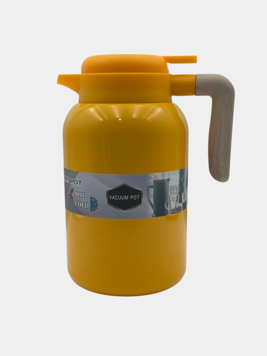 Vakuumli Termopot 2000 ml, Zanglamaydigan po‘lat, Issiq va sovuq uchun termos choynak