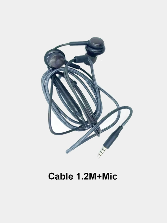 Проводные Наушники гарнитура AK S8 вакуумные mini jack 3.5' 1.2м кабель с микрофоном