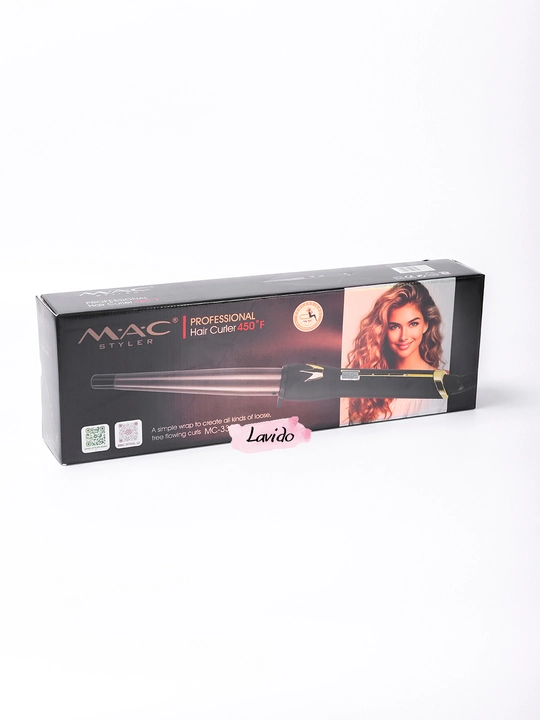 Professional konusli dazmol MAC Stayler МС-3327 LCD displeyli, keramik plastinali