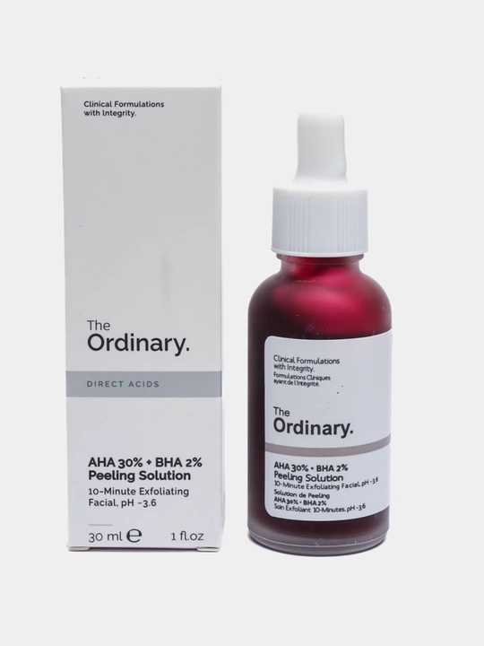 Eksfoliant piling eritmasi The Ordinary AHA 30% + BHA 2%, 30 ml