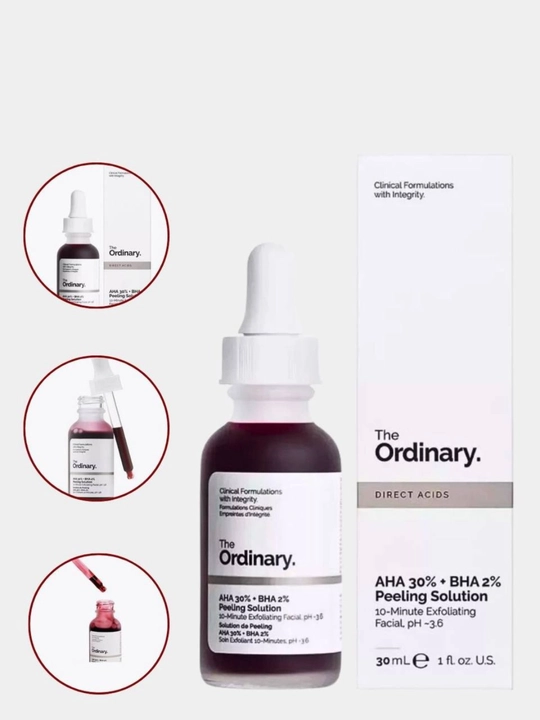Eksfoliant piling eritmasi The Ordinary AHA 30% + BHA 2%, 30 ml