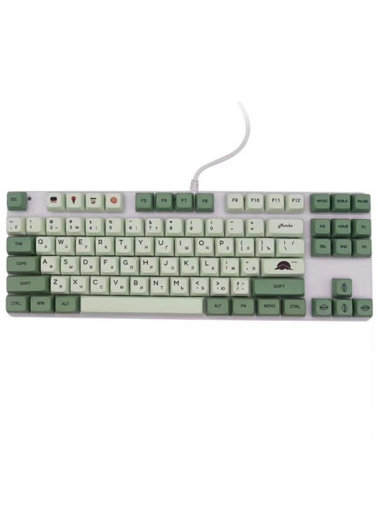 Mexanik o'yin klaviaturasi 87 tugmali va RGB yoritgichli
