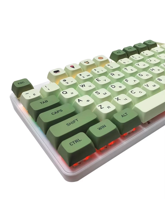 Mexanik o'yin klaviaturasi 87 tugmali va RGB yoritgichli