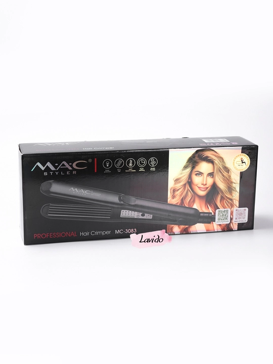 Professional gofrirovka soch uchun dazmol, MAC Styler MC-3083, keramik plastinali