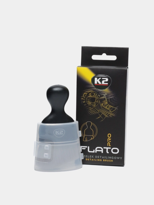 Avtomobil ichki qismidagi changni xavfsiz tozalash uchun K2 FLATO PRO cho'tkasi - 