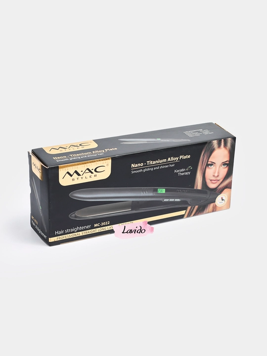 Professional soch tekislovchi dazmol MAC Stayler MC-2022, LCD displeyli