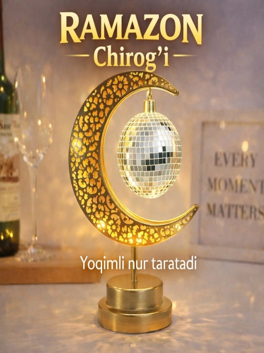 Lampa, chiroq, tungi yoritgich, USB kabelli yoki batareyali yoritgich, chiroq
